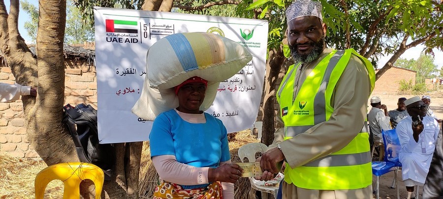 Relief Distribution at Chilini in Phalombe on 13 - 11- 2022